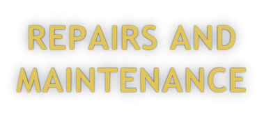 REPAIRS AND MAINTENANCE